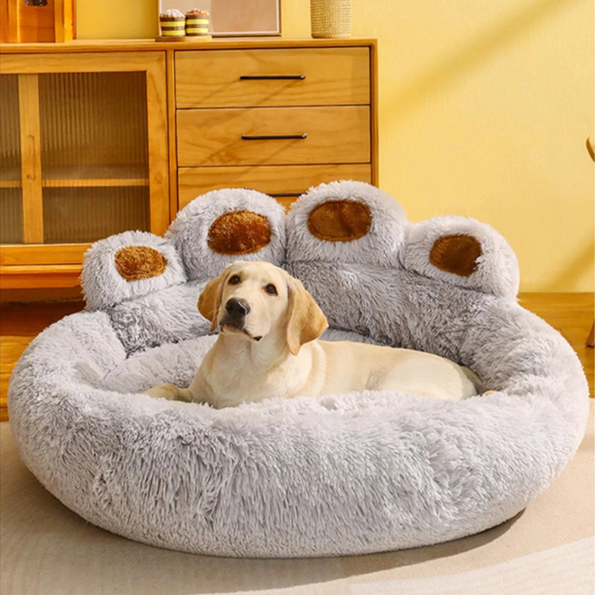 Lit pliable confortable et chaud pour chiens petits et moyens