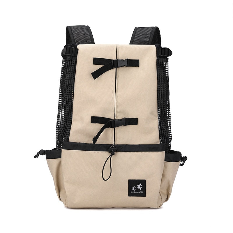 Sac de voyage écologique pour animaux avec poche latérale pratique pour confort et commodité