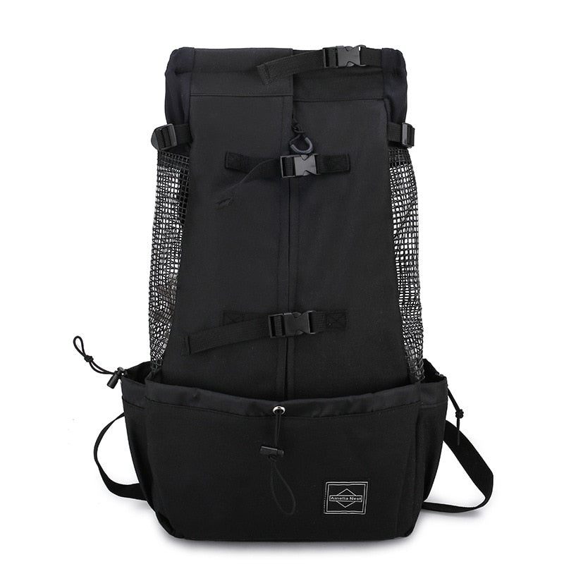 Sac de voyage écologique pour animaux avec poche latérale pratique pour confort et commodité