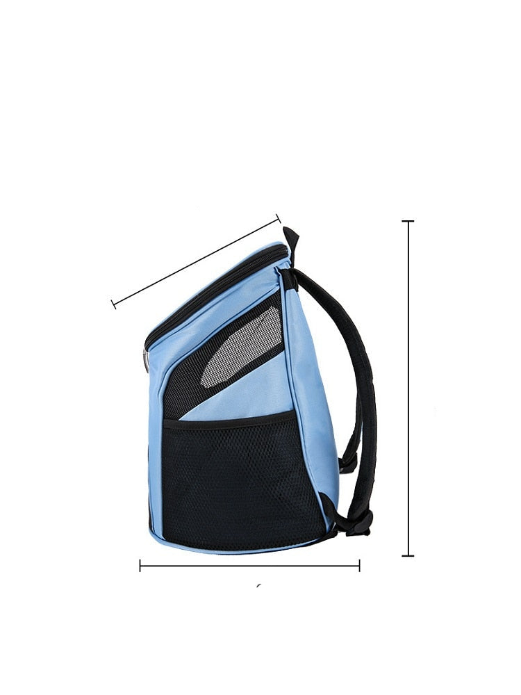 Sac de voyage écologique pour animaux avec poche latérale pratique pour confort et commodité