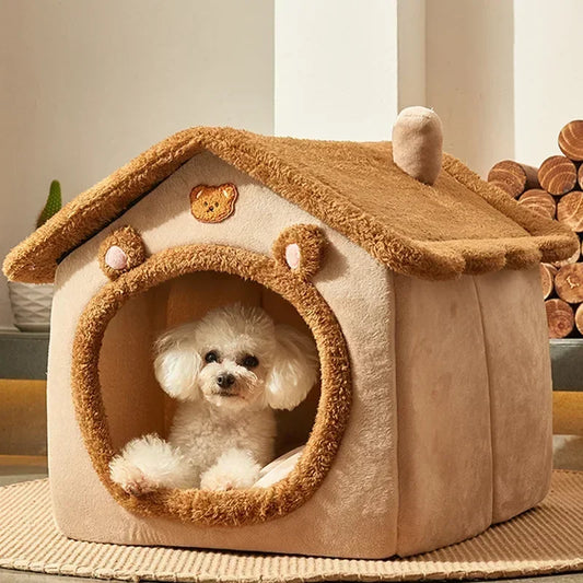 Lit pliable confortable pour petits animaux de compagnie
