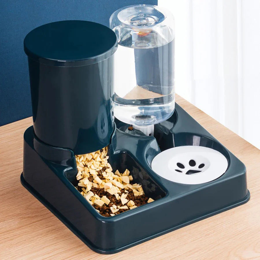 Distributeur automatique intelligent de nourriture et d'eau pour animaux de compagnie