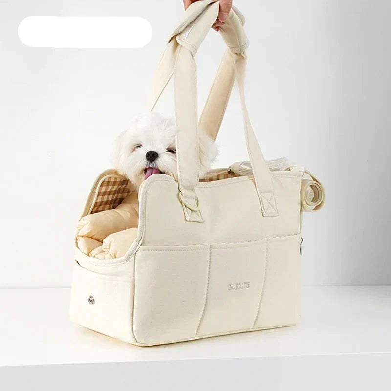 Sac de voyage durable et sécurisé pour le soin confortable des petits chiens et chats