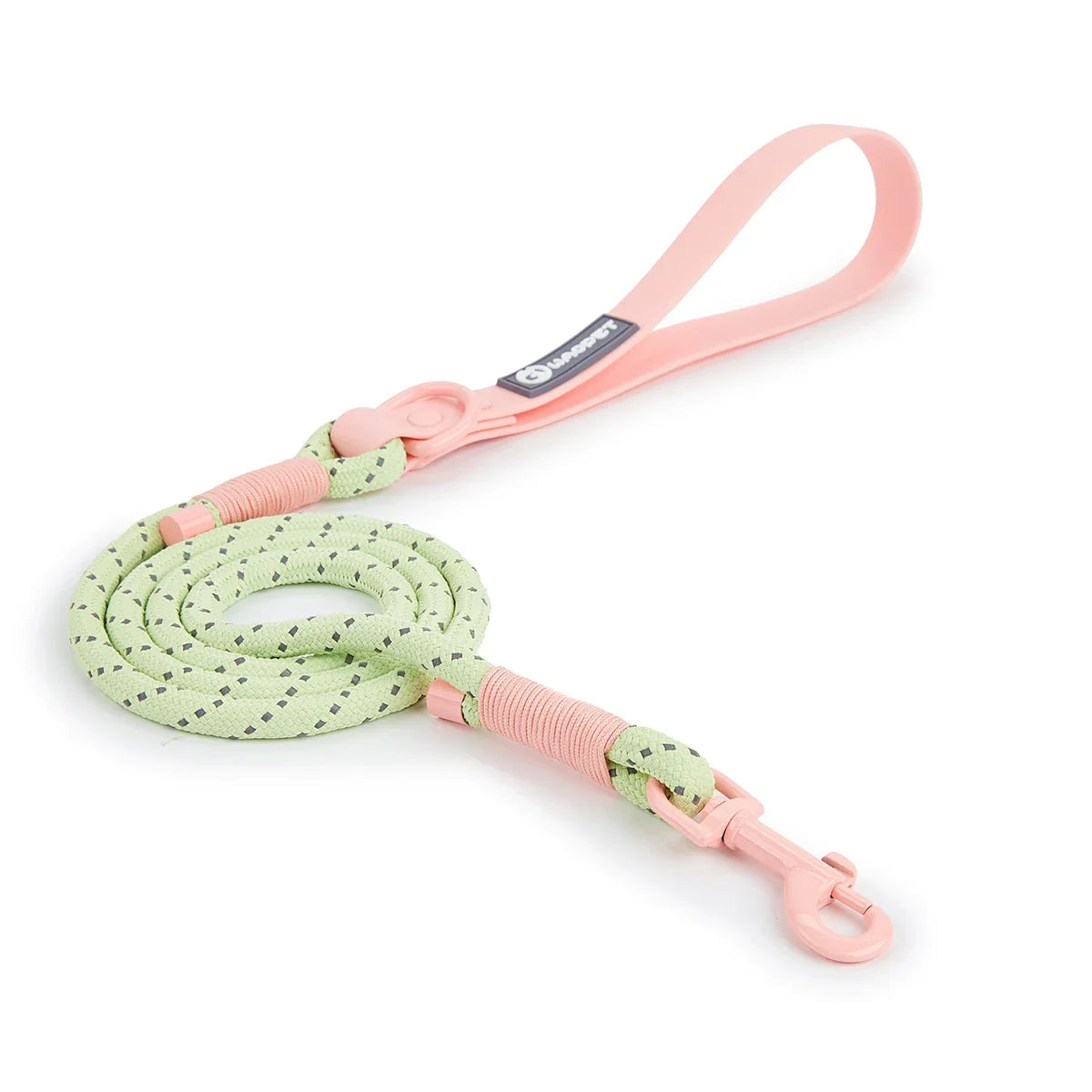 Laisse pour chien en nylon tressé à la main WebTrek Luxe pour confort et durabilité