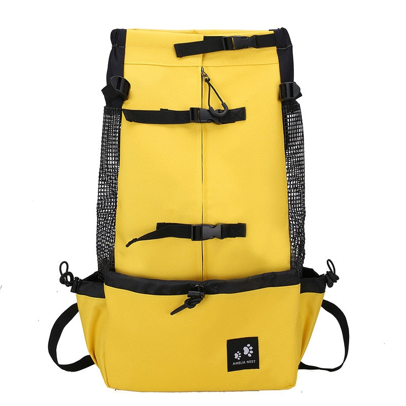 Sac de voyage écologique pour animaux avec poche latérale pratique pour confort et commodité