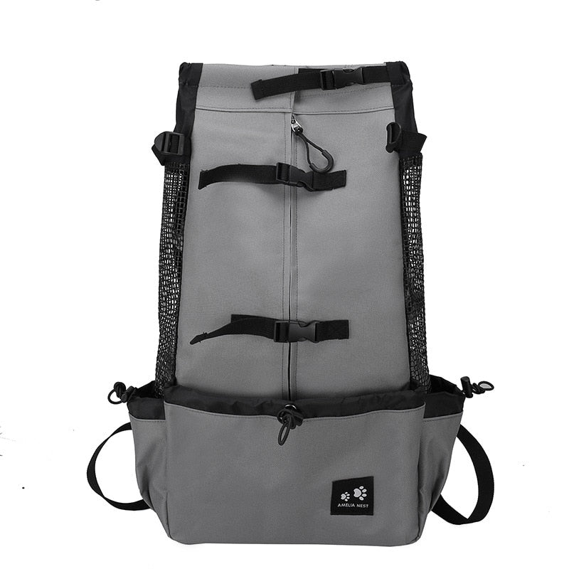 Sac de voyage écologique pour animaux avec poche latérale pratique pour confort et commodité