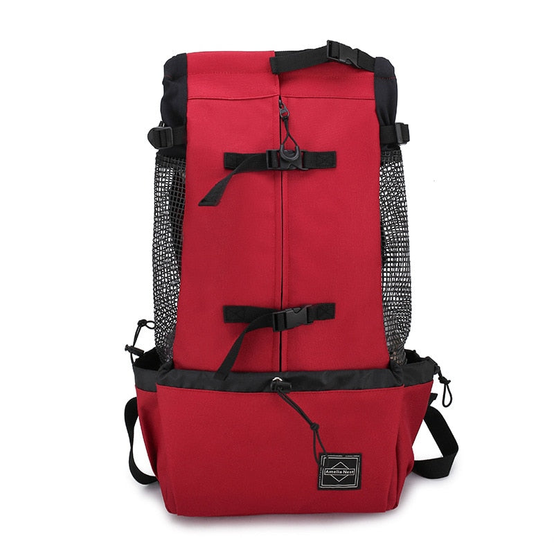 Sac de voyage écologique pour animaux avec poche latérale pratique pour confort et commodité