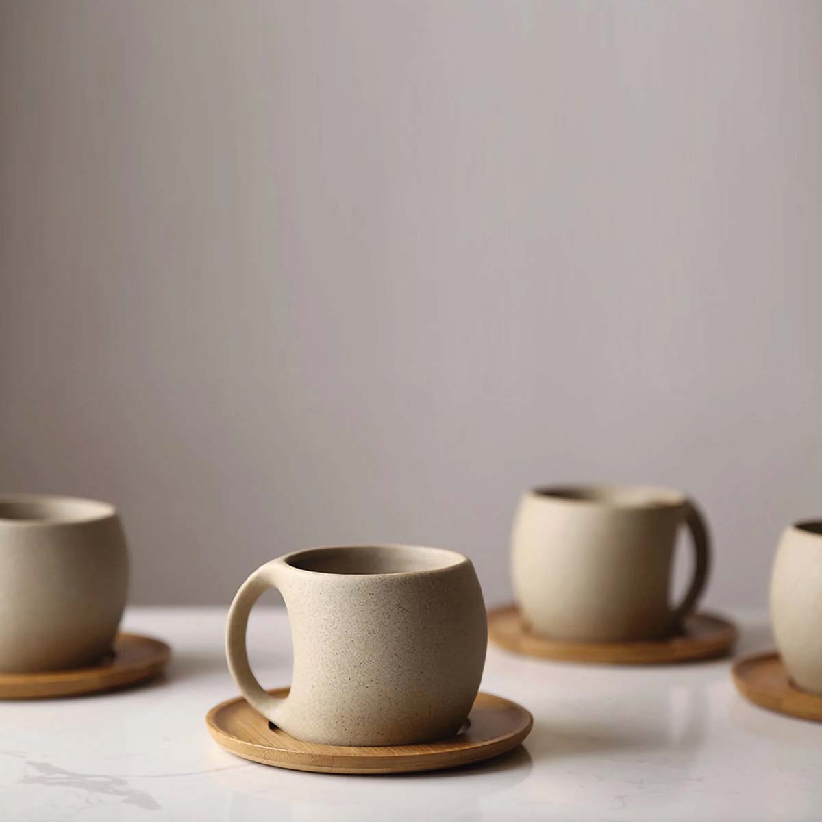 Cruche en céramique artisanale | Vaisselle de table élégante et naturelle pour boire