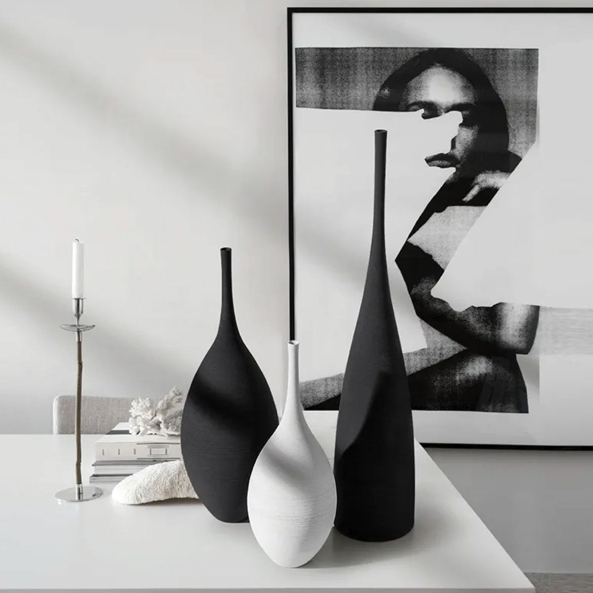 Vase en céramique Osram – Élégance premium pour un intérieur moderne et sophistiqué