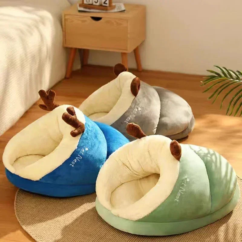 Lit pliant de luxe pour chien - Parfait pour un hiver chaud et confortable