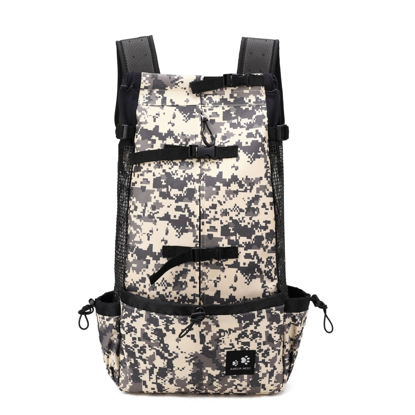 Sac de voyage écologique pour animaux avec poche latérale pratique pour confort et commodité