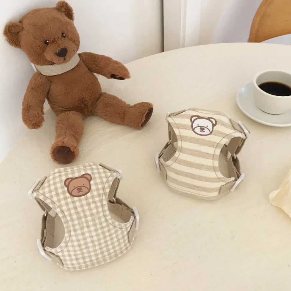 Harnais et laisse élégants et confortables pour chiot