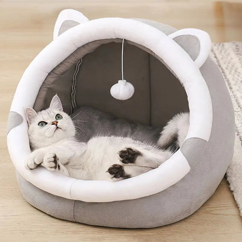 Lit de luxe pour animaux de compagnie pour chats et chiens – confort et douceur en un seul produit