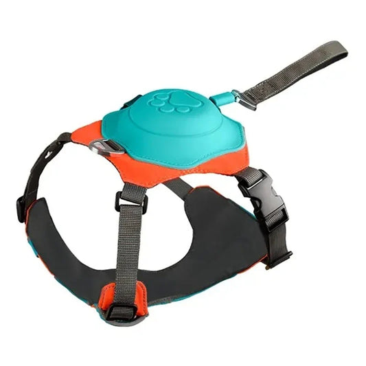 Harnais confortable pour chien avec laisse réglable et design respirant