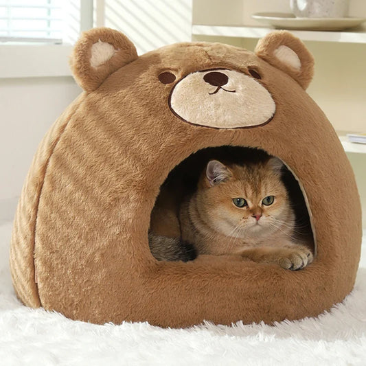 Lit luxueux et confortable pour chats et chiens pour un repos ultime et un confort douillet