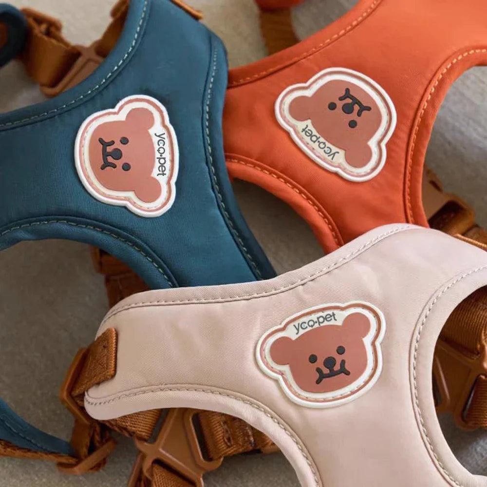 Harnais et sangle mignons et réglables pour le confort et la sécurité