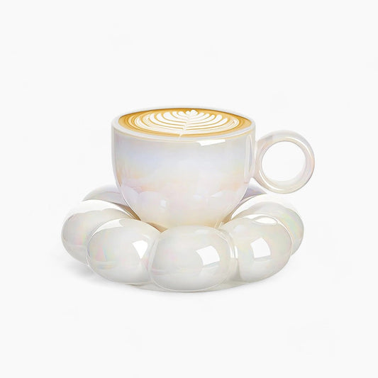 Tasse élégante tournesol avec motif floral parfaite pour un beau petit-déjeuner