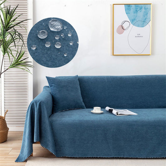 Housse de canapé imperméable élégante et durable avec dos antidérapant pour une protection optimale