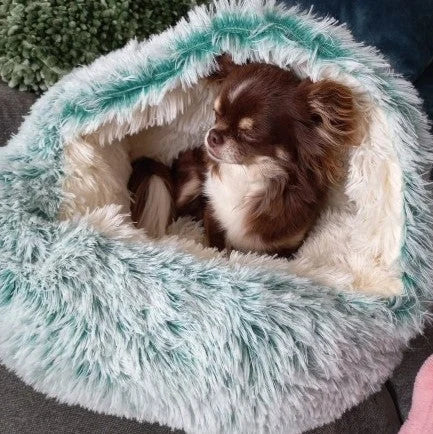 Nid en polaire auto-chauffant confortable et sûr pour votre animal de compagnie
