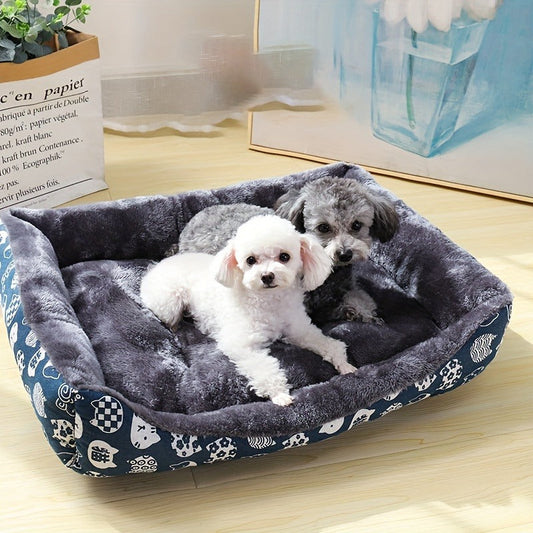 Canapé-lit de luxe PlushPaws pour chien