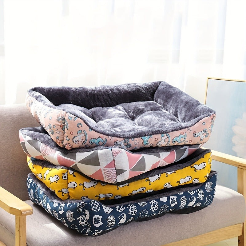 Canapé-lit de luxe PlushPaws pour chien