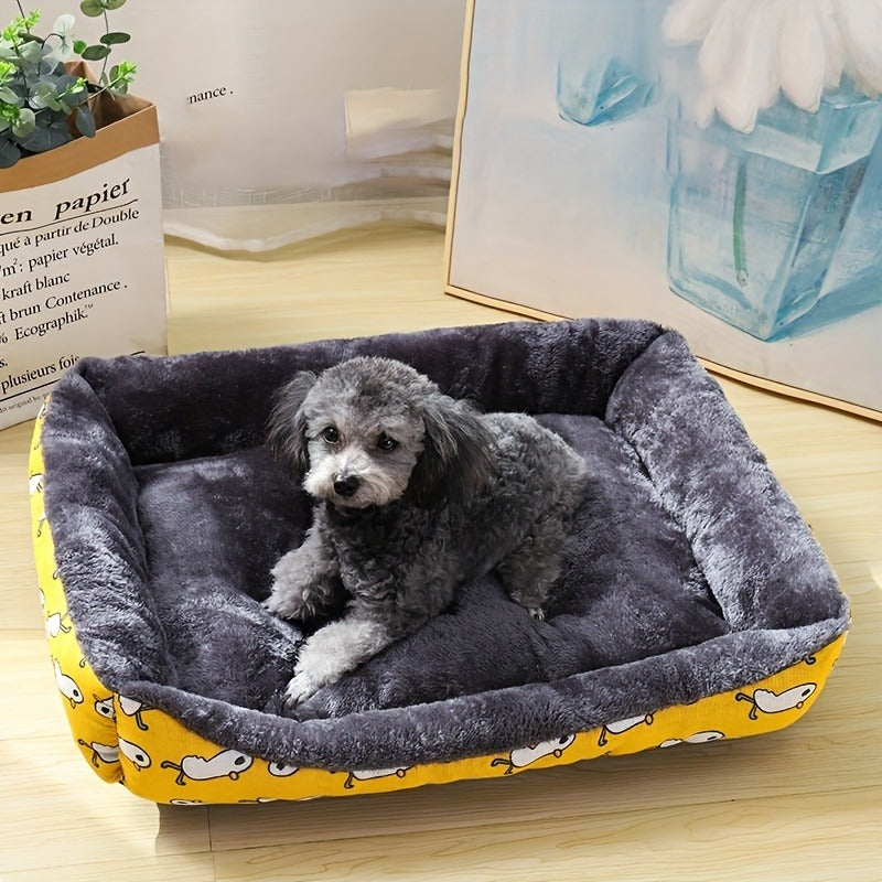 Canapé-lit de luxe PlushPaws pour chien