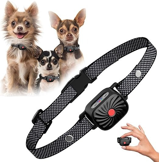 Collier anti-aboiement pour animaux calmes et confortables