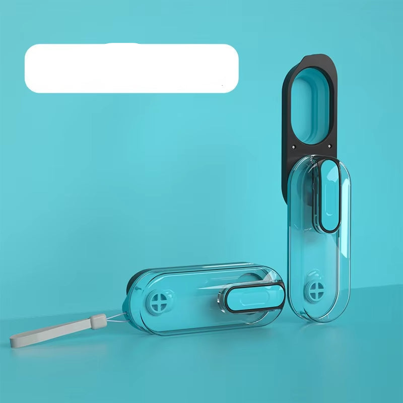 Bouteille d'eau pliable pratique pour voyager facilement avec des animaux de compagnie