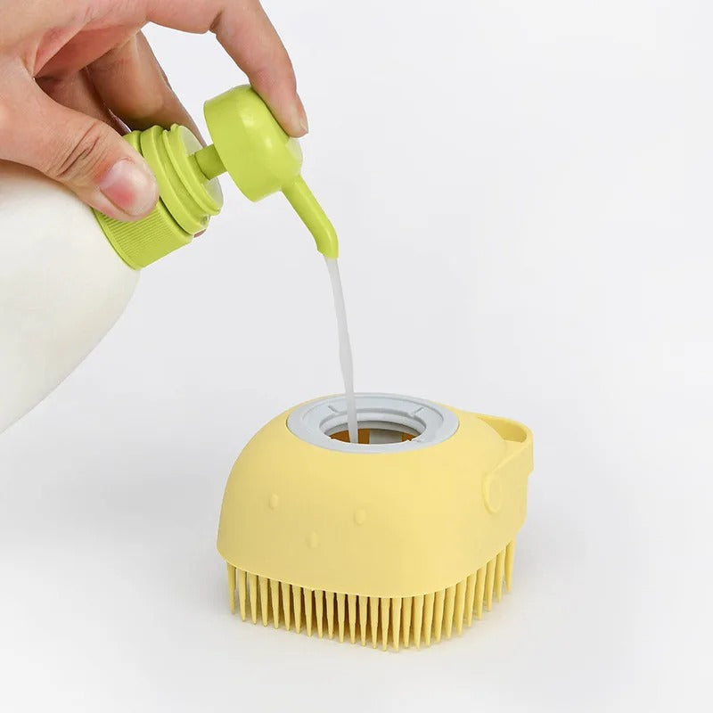 Gant de massage animal de luxe pour soin relaxant