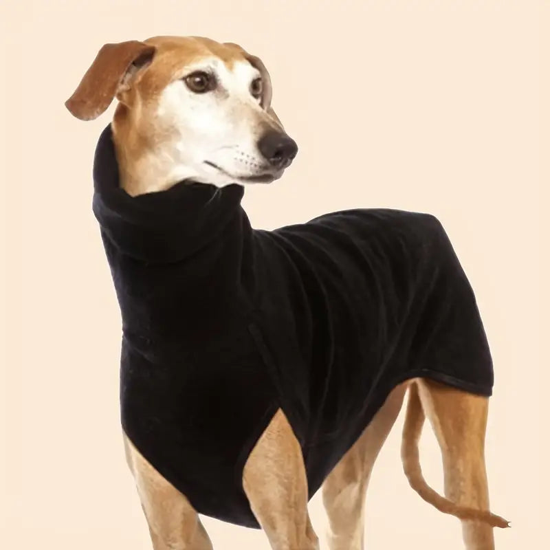 Manteau de luxe pour chien avec col pour plus de chaleur et de style