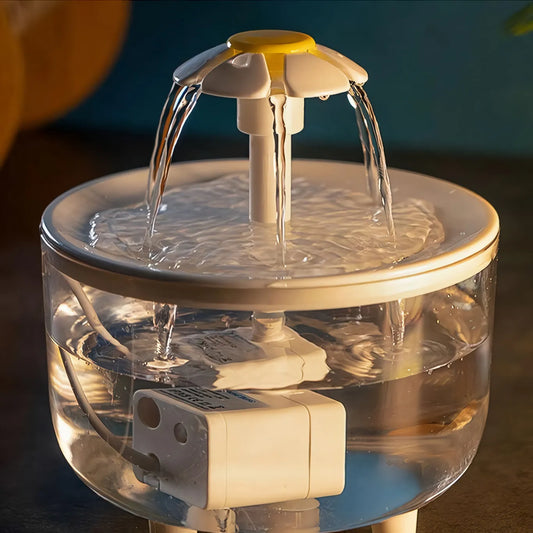 Assurez un flux éternel d'eau fraîche et propre pour votre chat