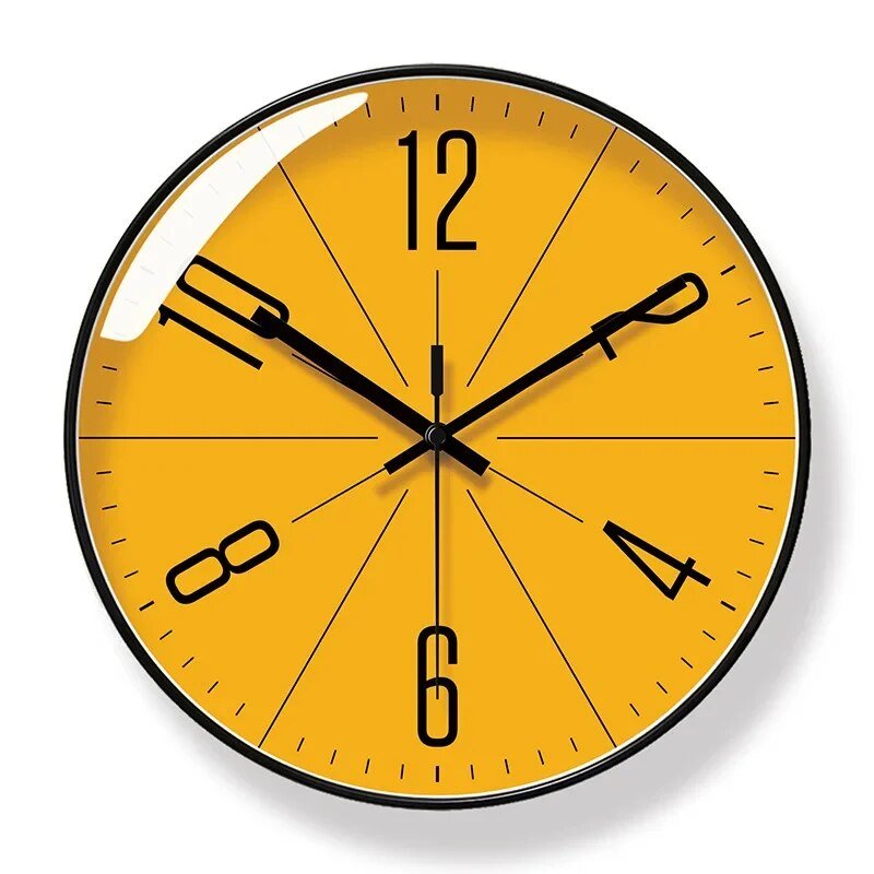 Marcia - Horloge murale moderne au design minimaliste élégant