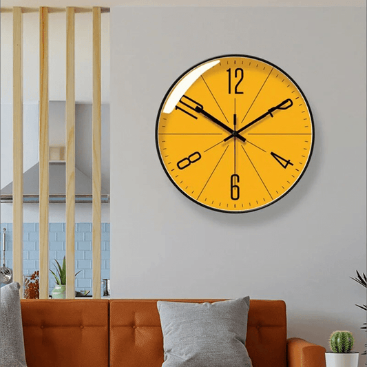 Marcia - Horloge murale moderne au design minimaliste élégant