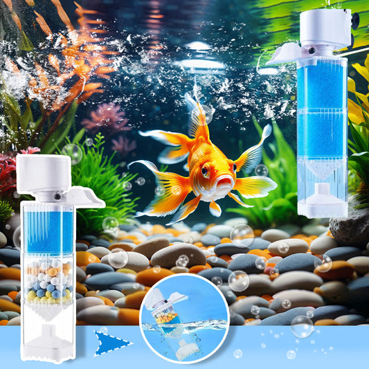 Filtre Tout-en-Un Ultime pour un Entretien Parfait de l'Aquarium