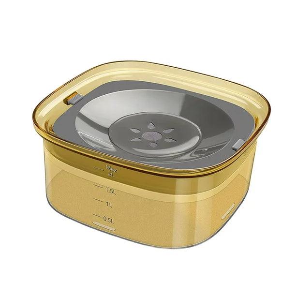 Bol à boisson rafraîchissant anti-débordement pour animaux de compagnie