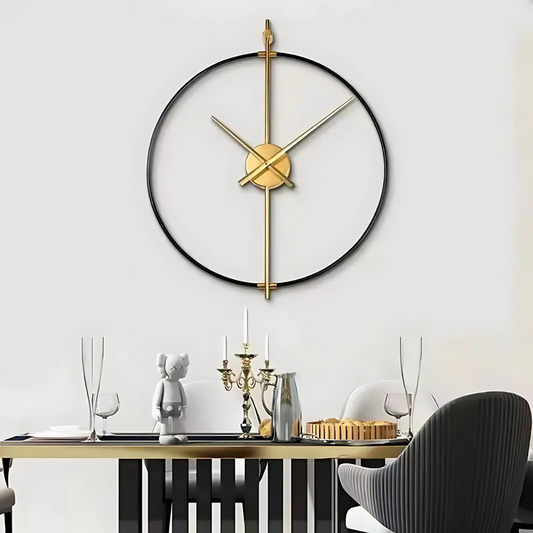 Timenis - Grande horloge murale élégante pour un intérieur moderne