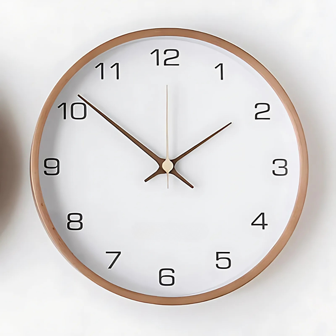 Transcend - Horloge murale en bois moderne élégante pour un intérieur stylé
