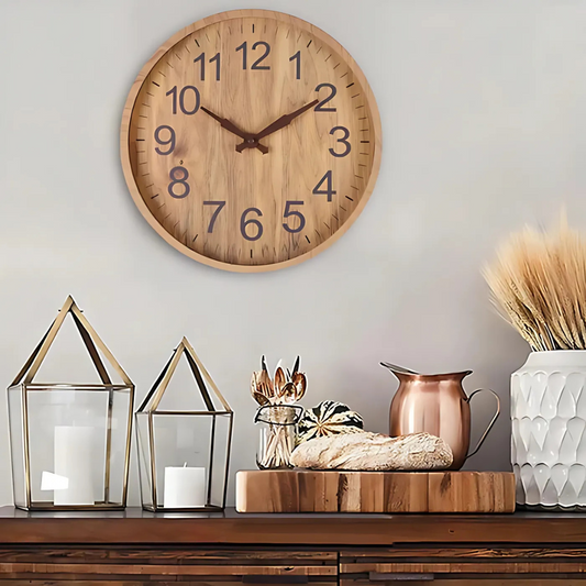 Horloge Clocky - Grande horloge murale élégante pour salon