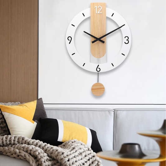 Ritma - Grande horloge murale élégante pour un salon élégant