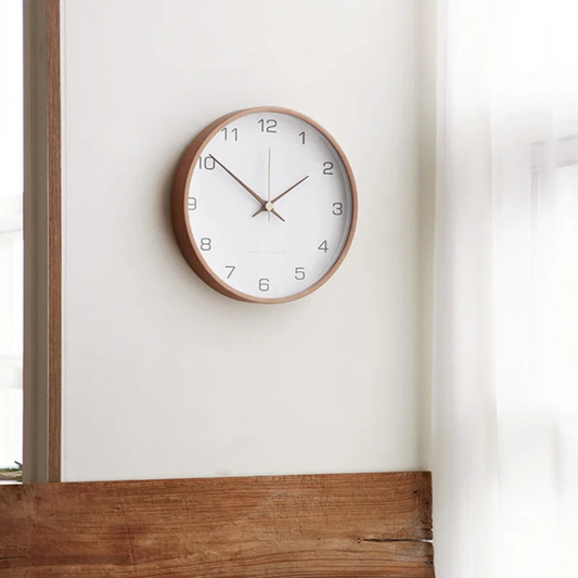 Transcend - Horloge murale en bois moderne élégante pour un intérieur stylé
