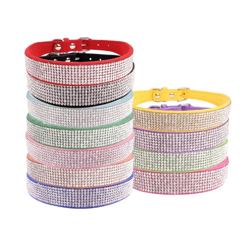Collier manchette scintillant avec sequins pour un look glamour