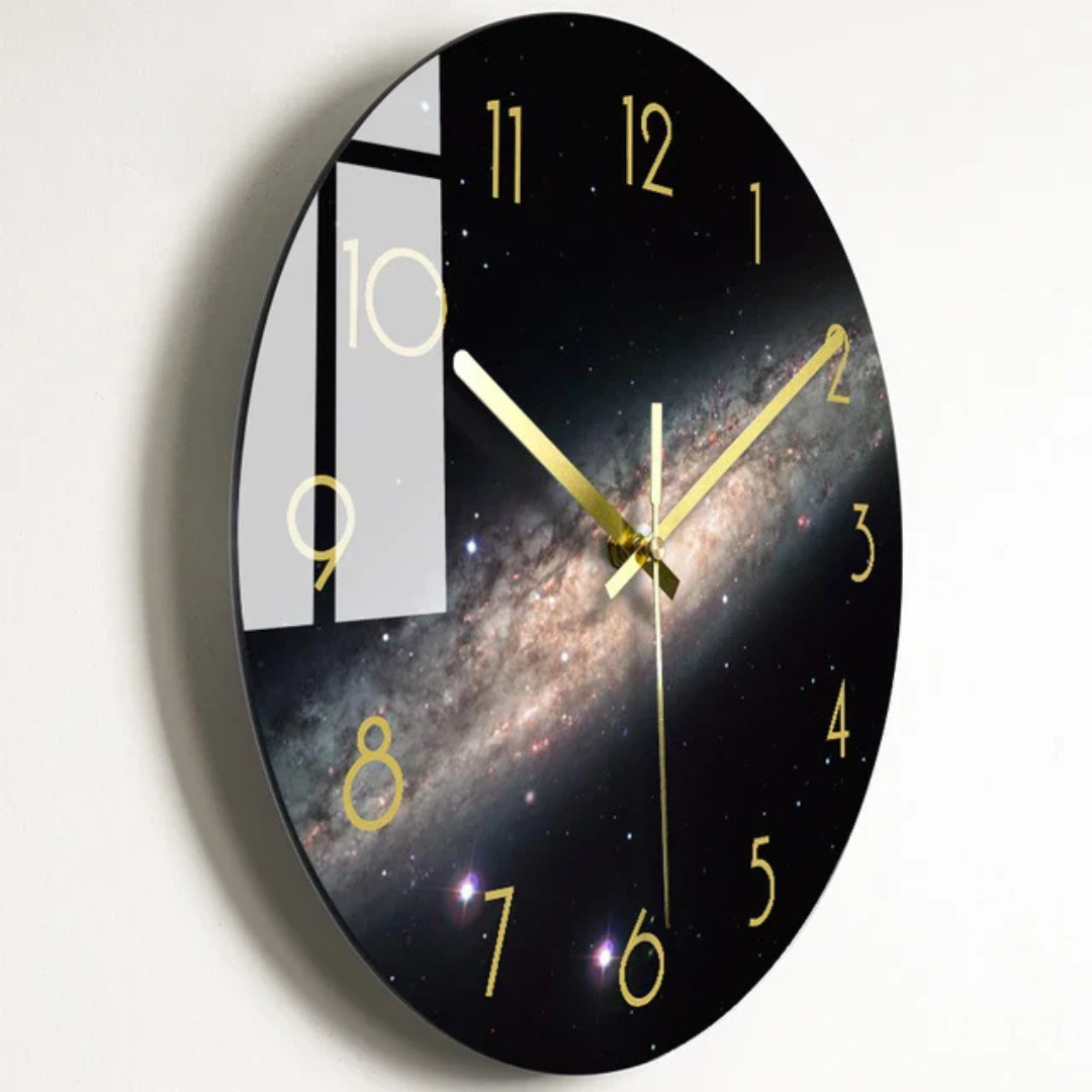 Horloge murale moderne grande et élégante – Horloge décorative élégante pour cuisine et salon