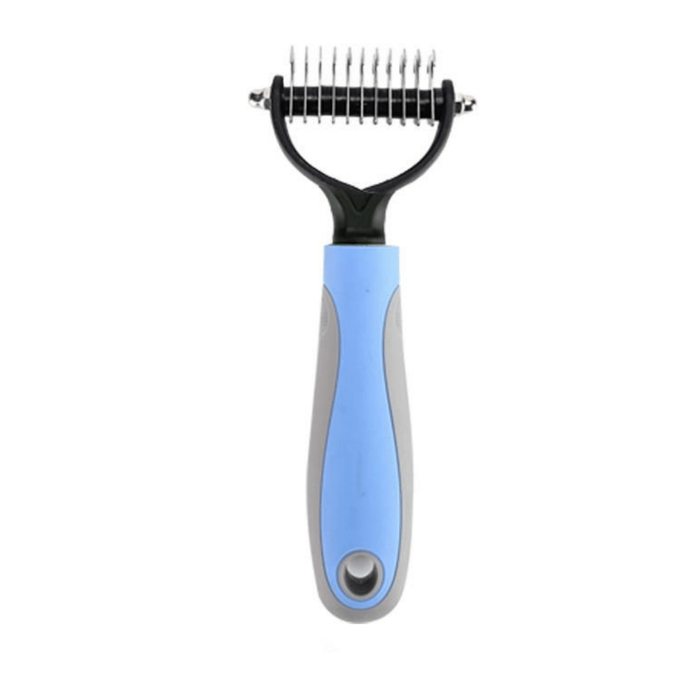 Brosse pour pelage animal avec effet apaisant et élimination efficace des poils