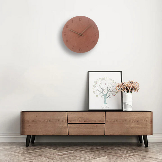 Nork - Horloge murale en bois élégante et stylée pour un look moderne