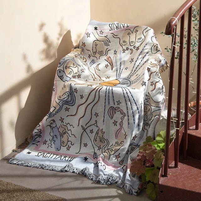 Tapisserie murale tissée tendance – Décoration intérieure moderne et accent intérieur élégant