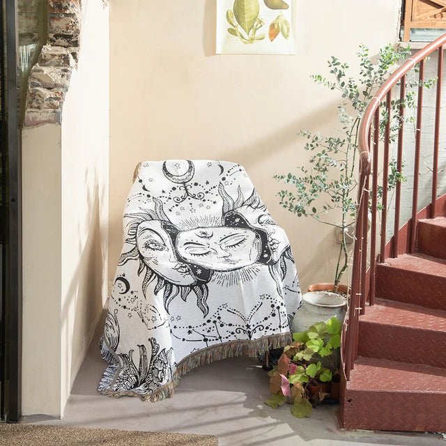 Tapisserie murale tissée tendance – Décoration intérieure moderne et accent intérieur élégant