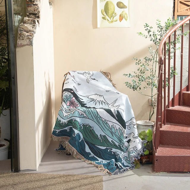 Tapisserie murale tissée tendance – Décoration intérieure moderne et accent intérieur élégant