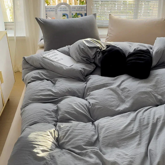 Literie Cura Luxe 155x220 cm - Douce, Respirante et Élégante pour un Confort de Sommeil Ultime