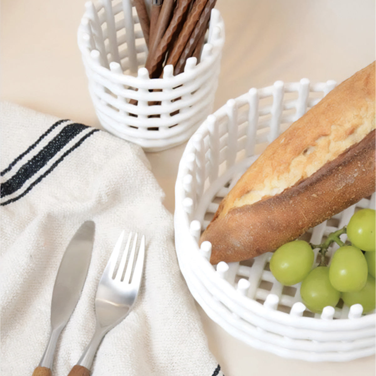 Collection Forma Basket - Rangement Élégant et Pratique pour un Intérieur Sophistiqué