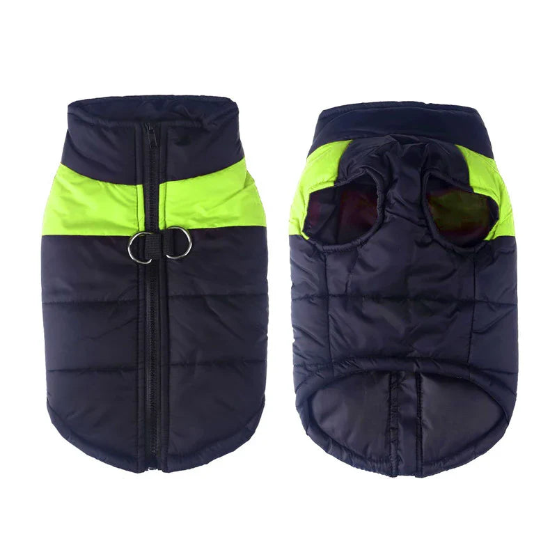 Gilet d'hiver deluxe pour animaux - chaud et confortable